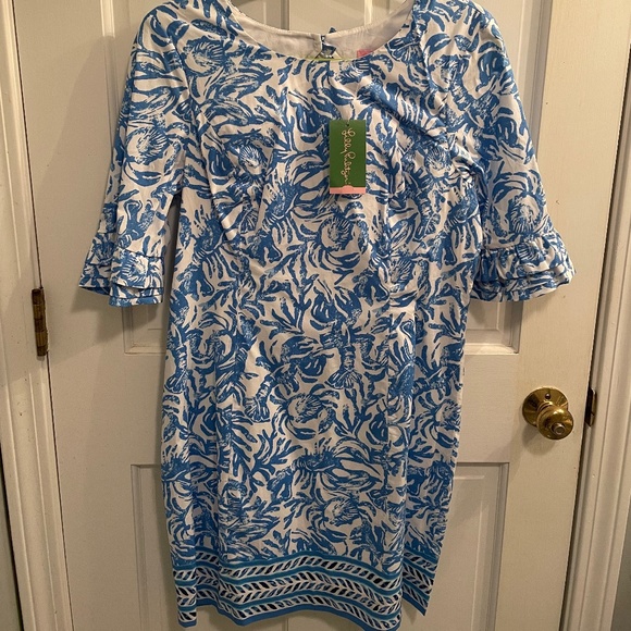 Lilly Pulitzer Dresses & Skirts - Lilly Pulitzer NWT Fiesta Stretch Dress Size 8